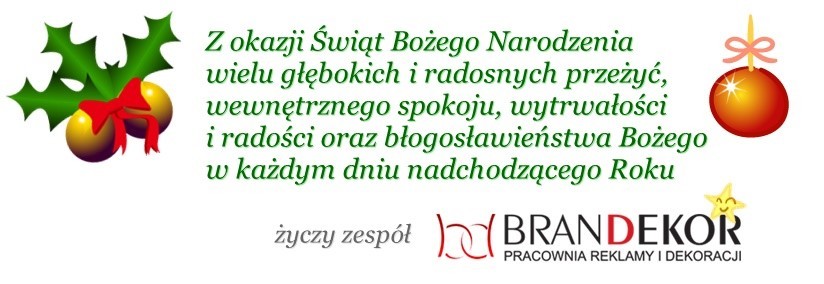 Wesołych Świąt i Szczęśliwego Nowego 2018 Roku!